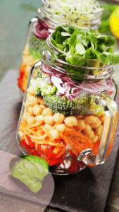 Salad in a jar