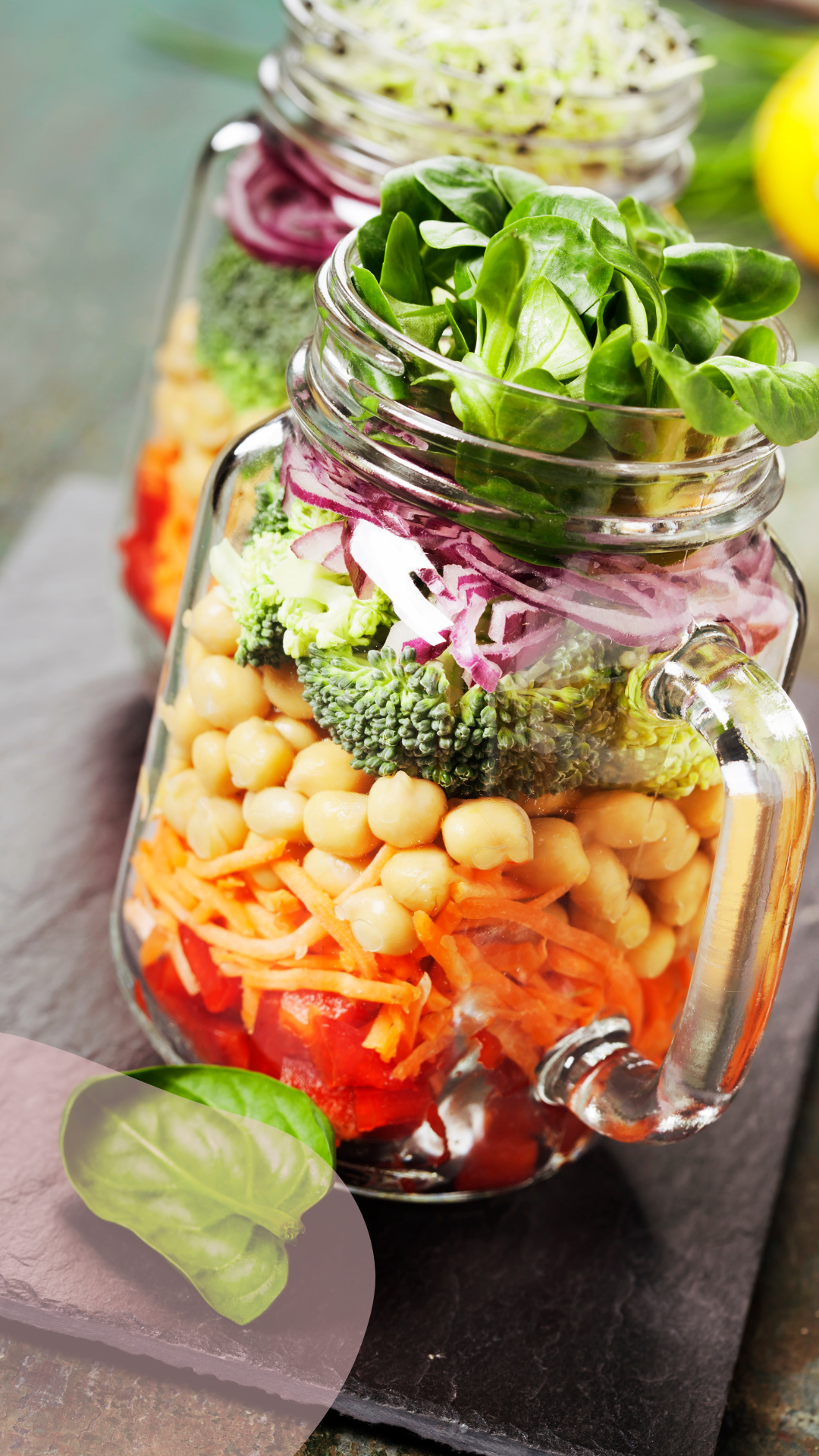 Salad in a jar